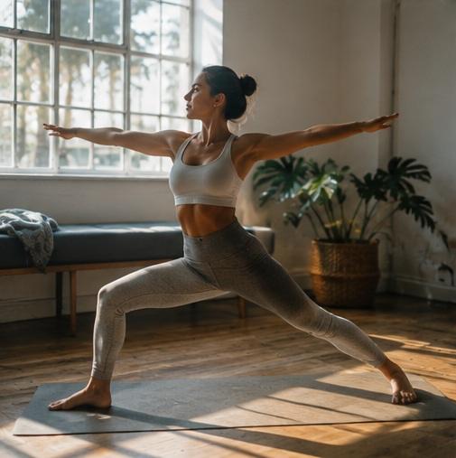 Longevity Story | Come rimanere giovani e rallentare l'invecchiamento — persona pratica yoga per la mobilità articolare